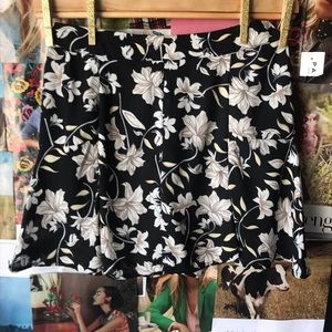 LA Hearts Floral Mini Skort